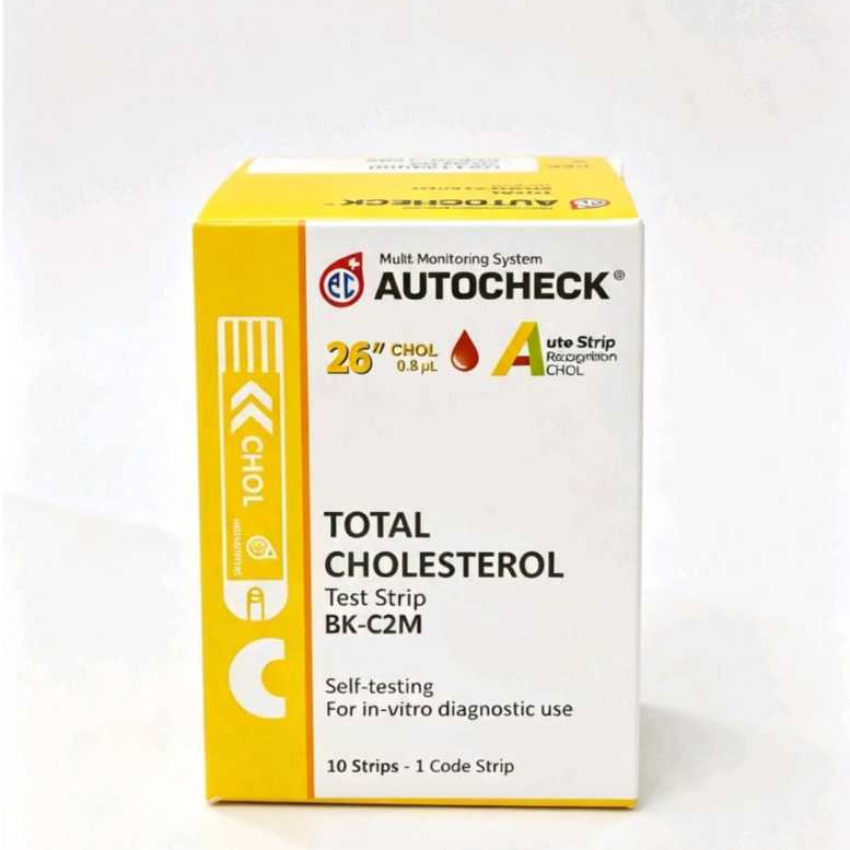 Refill Strip Autocheck Kolesterol / Strip Kolesterol Autocheck
