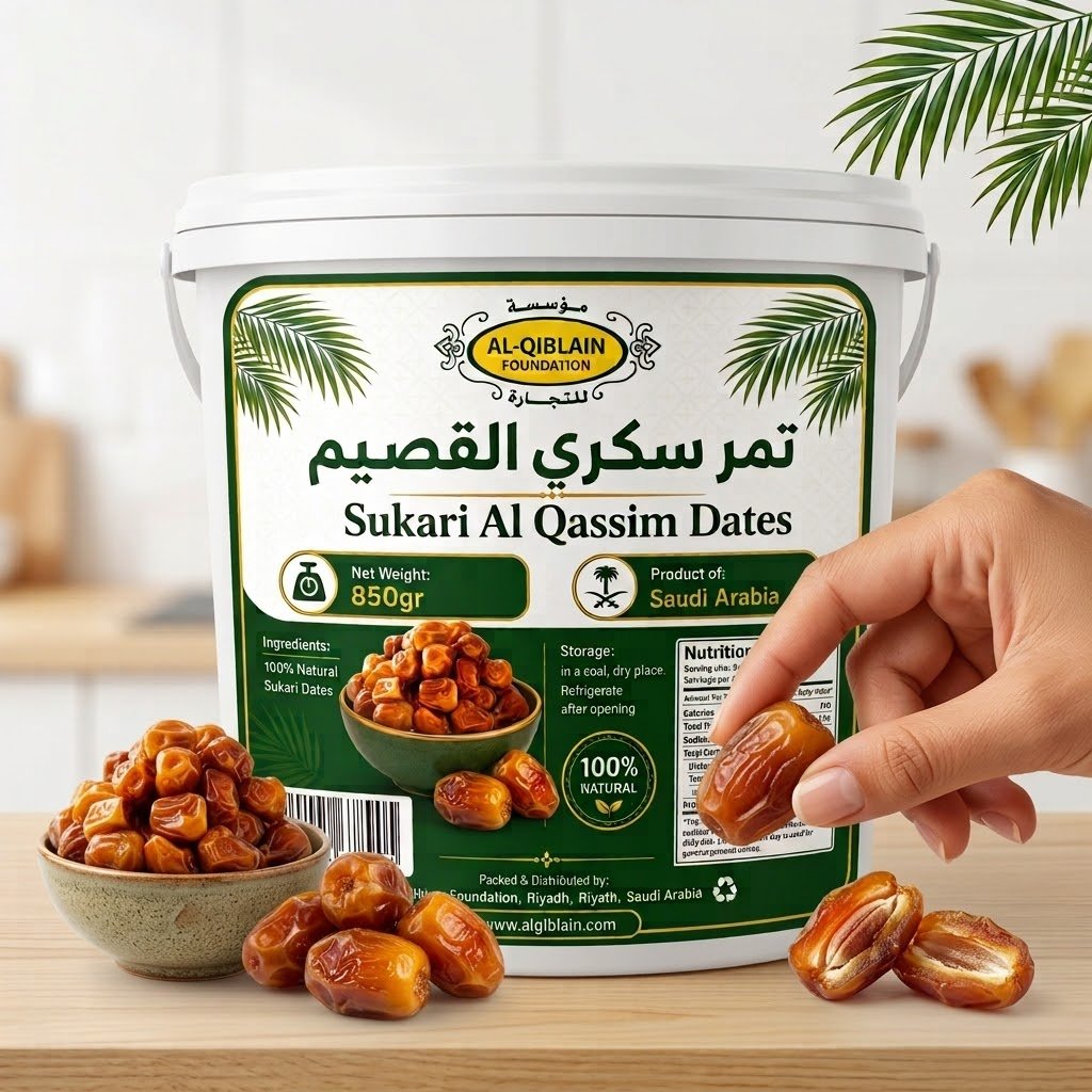 Kurma Sukari Ember 850gr - Sukari Premium Kemasan Ember 850gr