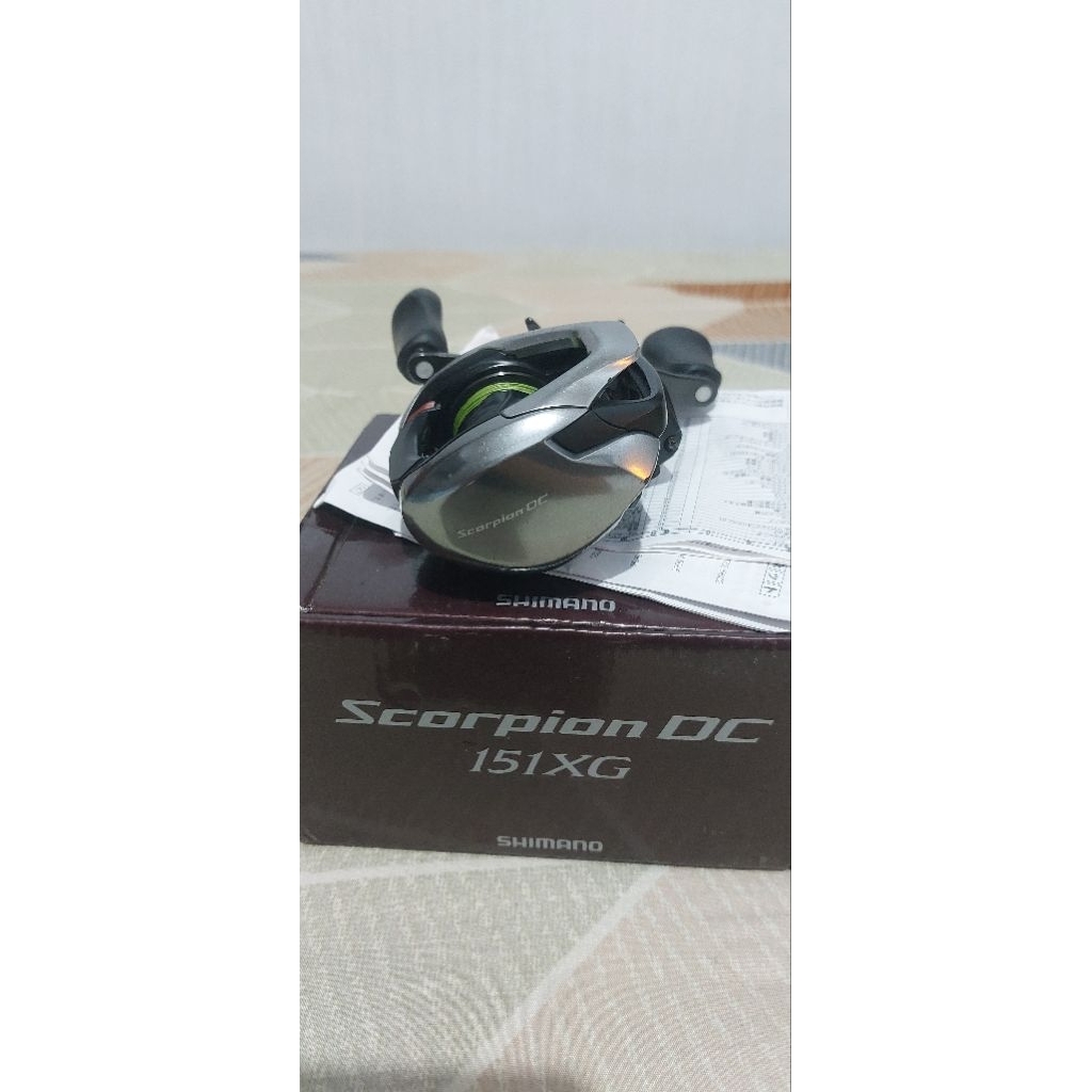 Reel Pancing Shimano Scorpion DC 151XG x Eupro Breaker Force