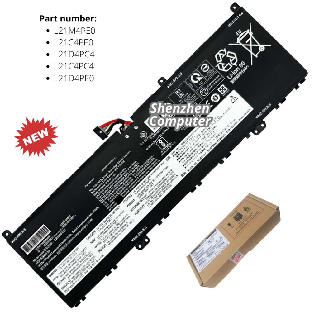 Baterai Lenovo Slim 7 ProX-14IAH7, Baterai Lenovo Slim 7 ProX-14ARH7, Baterai Lenovo Yoga Slim 7 Pro