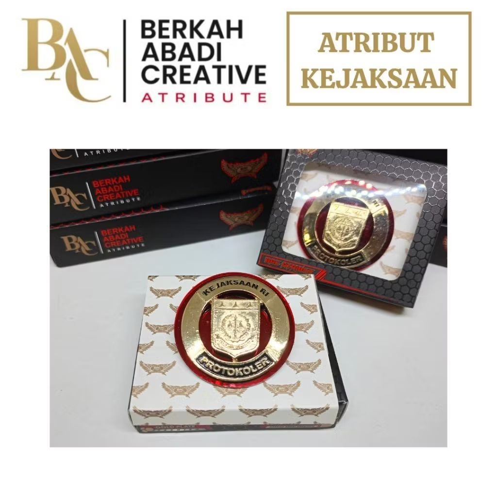 BAC ATRIBUT KEJAKSAAN - PIN PROTOKOLER KEJAKSAAN RI