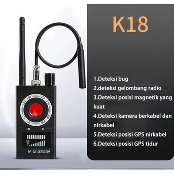 BARA_BERKAH K18 Car GPS Signal Detector GPS RF K18 Signal Detector Anti Spy fly