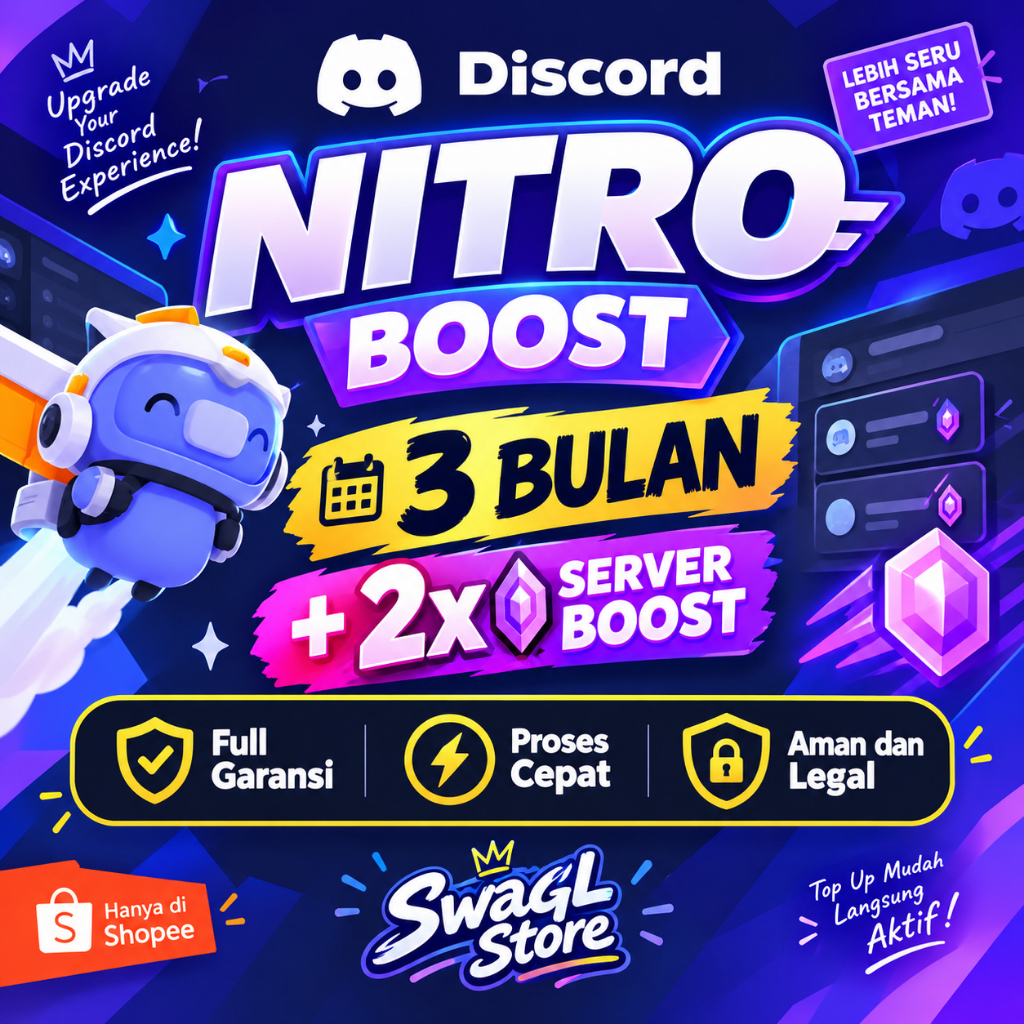 NITRO FULL 3 Bulan + 2 Boost SWAGL STORE