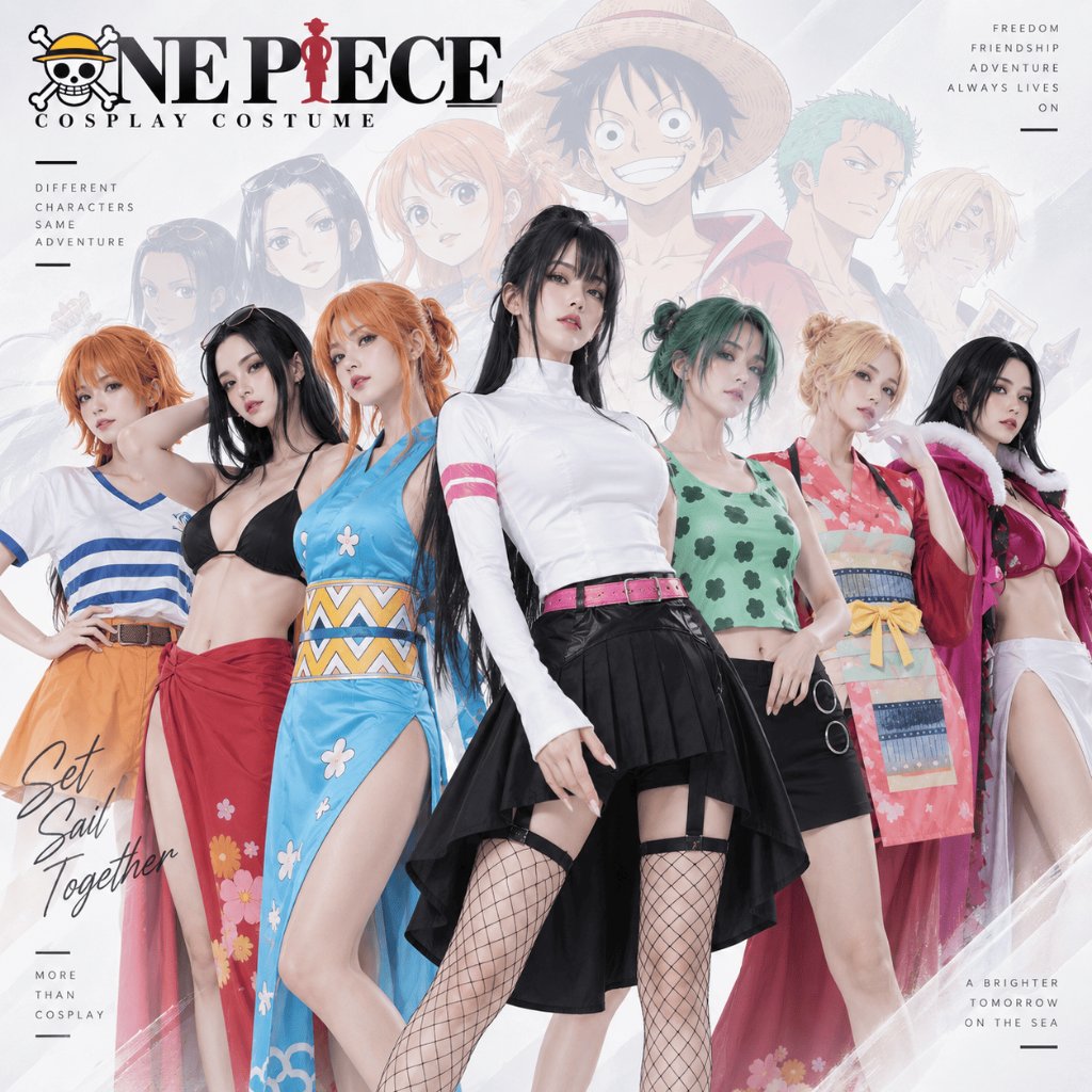Kostum Cosplay Anime One Piece Nami