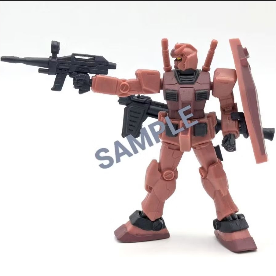 HG MS Selection RX-78-2 CA Casval Gundam Char Bandai Zeon Gashapon Trading Figure