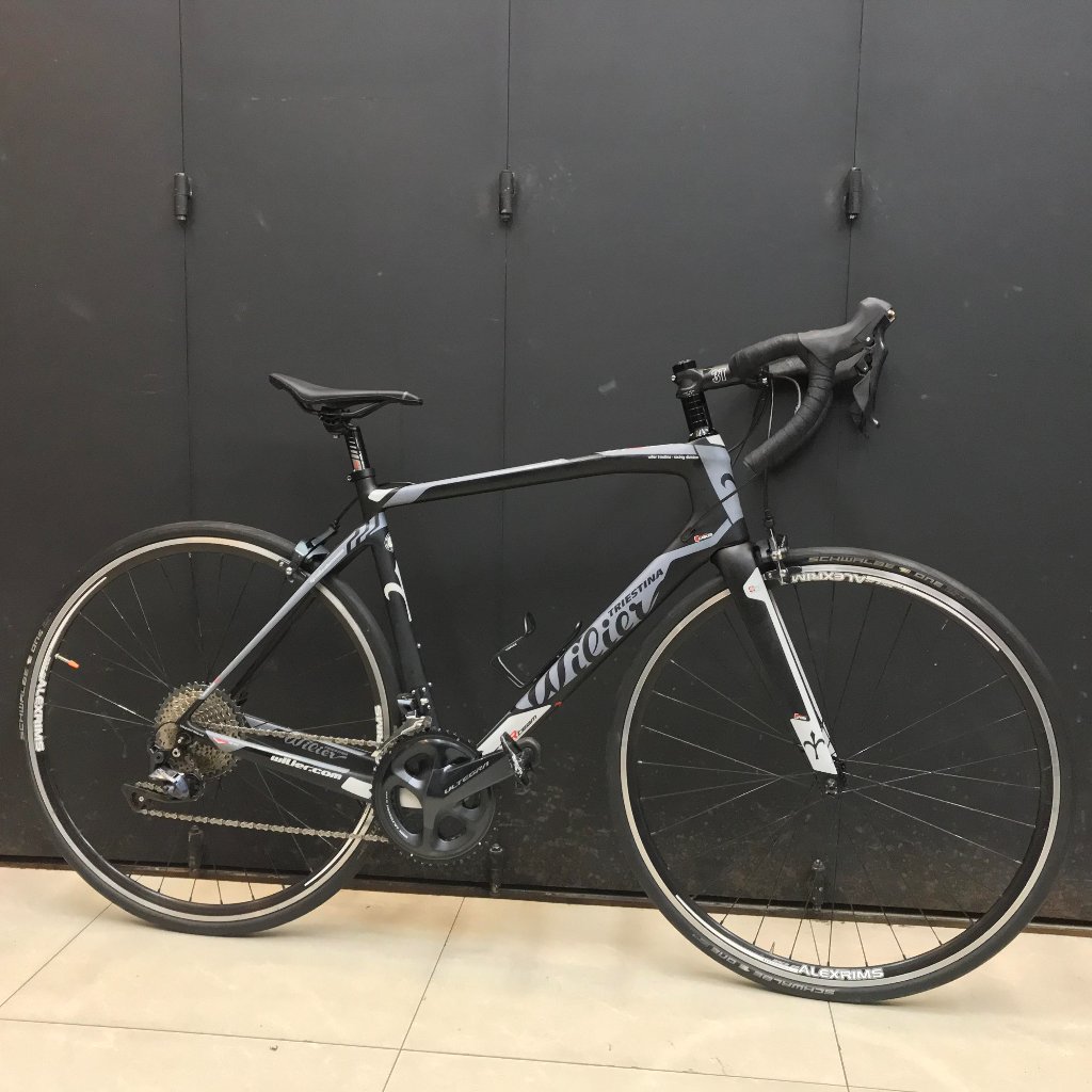Sepeda Second Preloved Wilier Triestina GTR size L Ultegra RIM Carbon