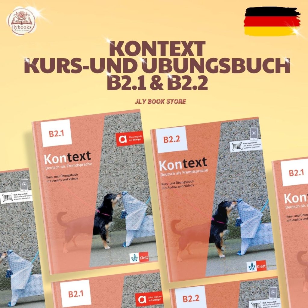 Buku Bahasa Jerman Kontext Deutsch als Fremdsprache B2.1/ B2.2 Kurs- und Übungsbuch