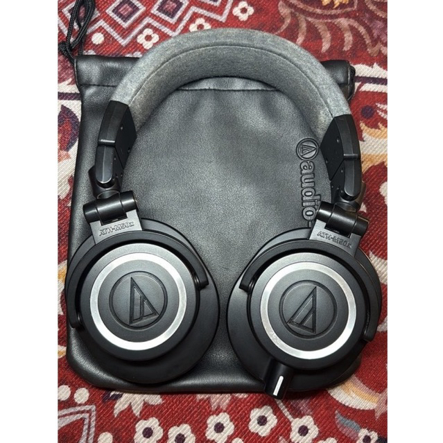 Headphone audio technica ath m50x ath-m50x preloved