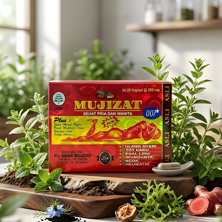 Jamu Mujizat 007 Asli | Membantu Meredakan Pegal Linu Encok Rematik