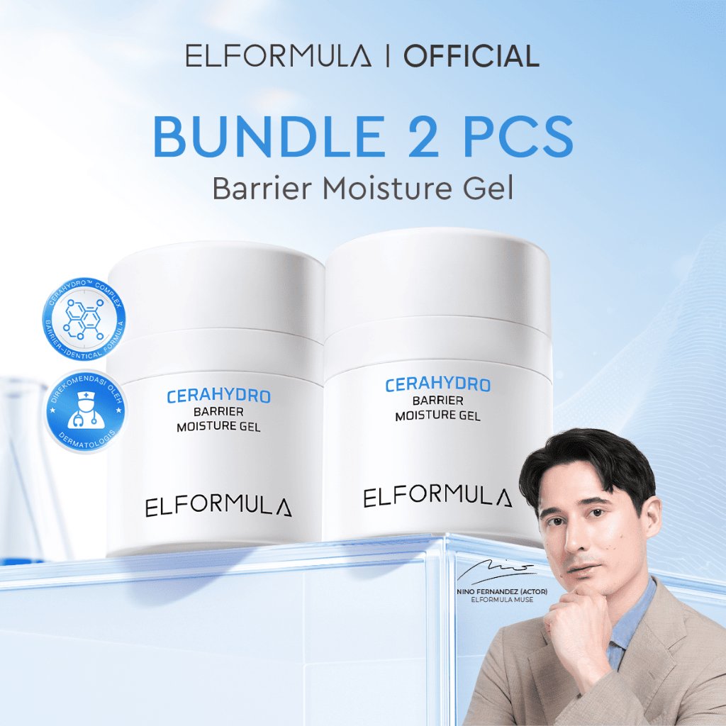 ELFORMULA Bundle 2pcs Intensive CeraHydro Barrier Repair Moisture Gel 50 ML x 2 - Moisturizer Calmin