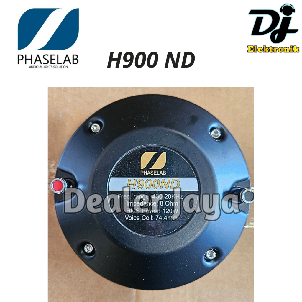 Tweeter / Driver Speaker Phaselab / Phase Lab H900ND / H 900 ND / H900 ND / H 900ND