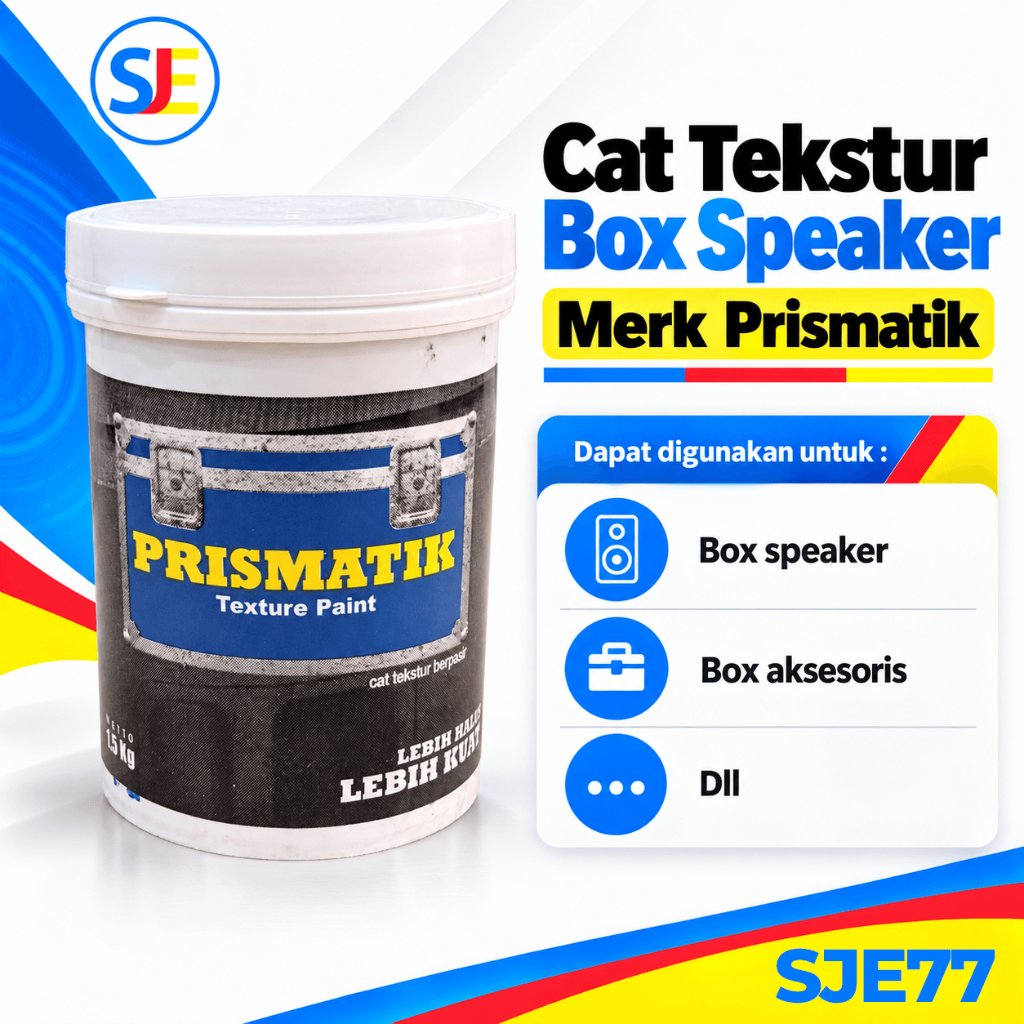 Cat Prismatik / Cat Tekstur Box Speaker / Cat Tekstur Box Aksesoris