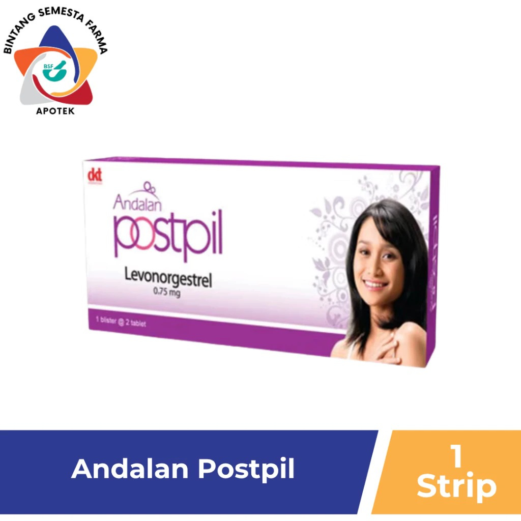 ANDALAN POSTPIL 0.75 MG 1 BLISTER @ 2 TABLET