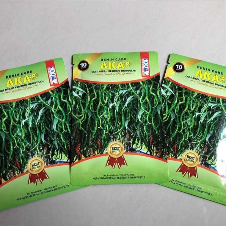 COD - Benih Cabe Akar 10 Gram - CMK Akar 100% Asli Sumatera Barat