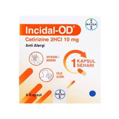 Incidal OD Strip 4 Kapsul