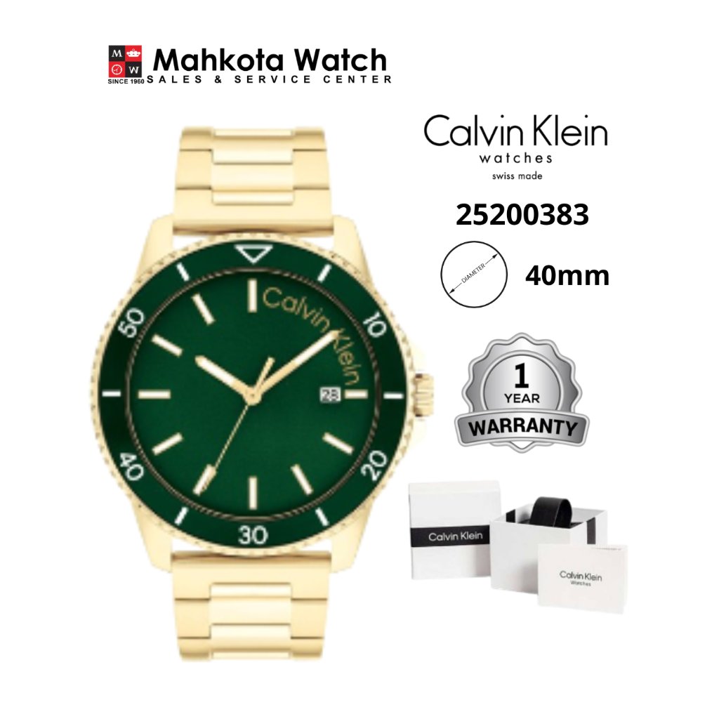 JAM TANGAN PRIA CALVIN KLEIN 25200383 ORIGINAL