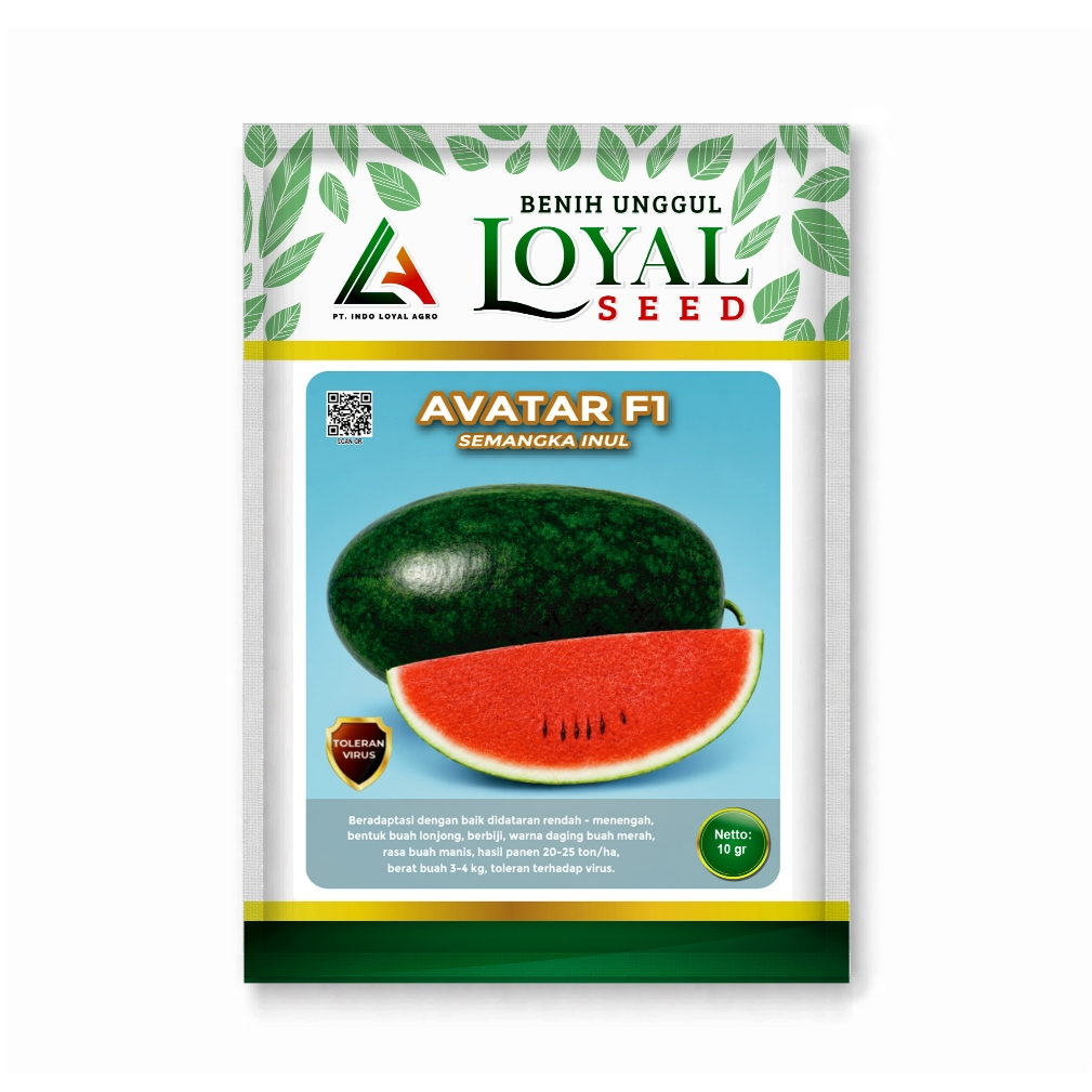 BENIH SEMANGKA INUL MERAH UNGGUL AVATAR 10 GRAM CAP LOYAL SEED