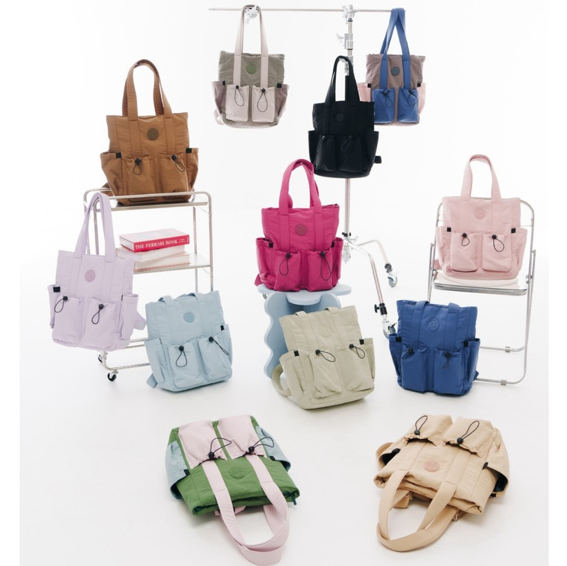 FLICKA Milan Totepack Tas Ransel Nylon Waterproof