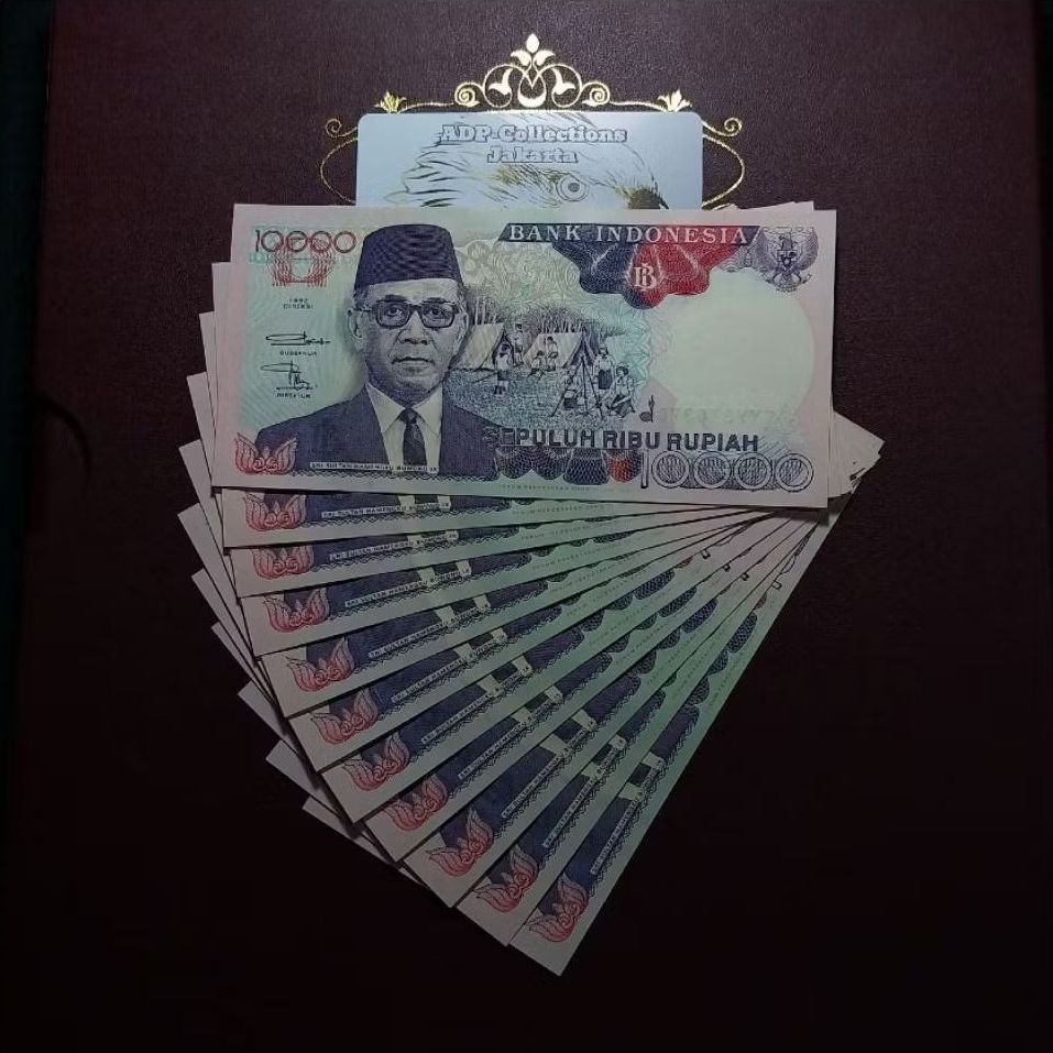 Uang Kuno 10000 H.B Tahun 1992 imp 1997