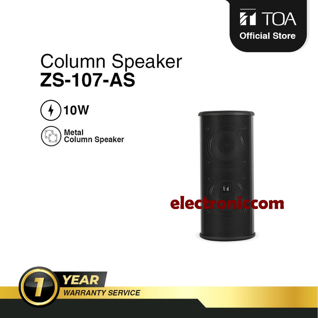 Speaker Column Toa ZS107 AS/TOA ZS107 AS Speaker Column Toa Zs 107 As