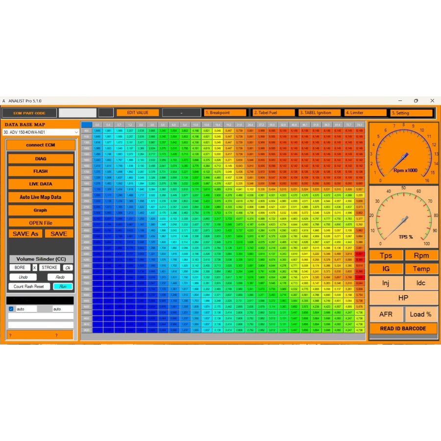 ANALIST PRO V5 TERBARU 2026 SOFTWARE REMAP ECU HONDA