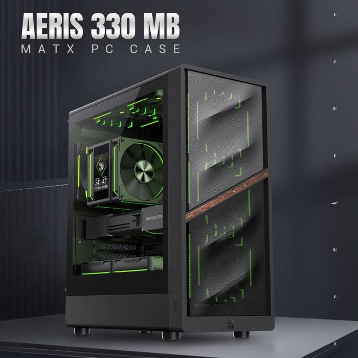 Gamemax AERIS 330 PC Case M-ATX