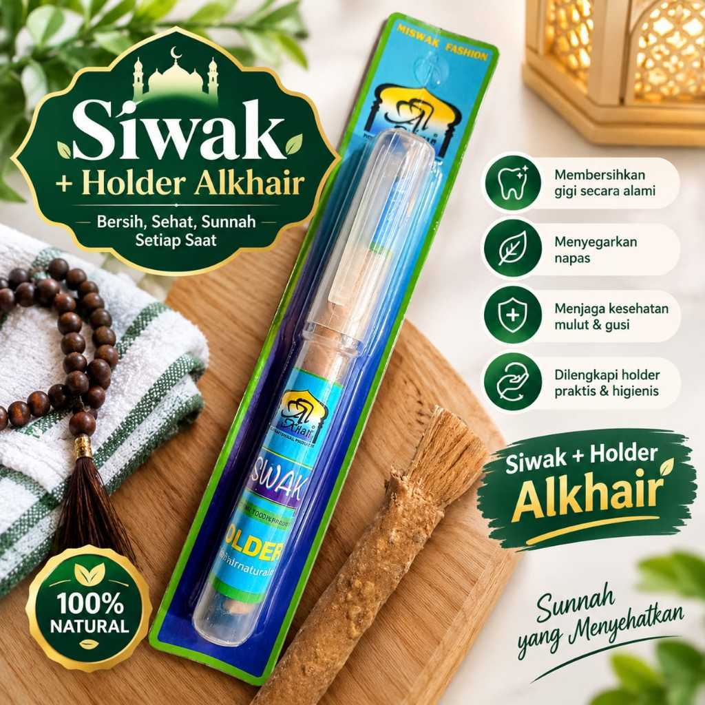 Siwak/Miswak/Holder/1 pcs/Siwak+Holder