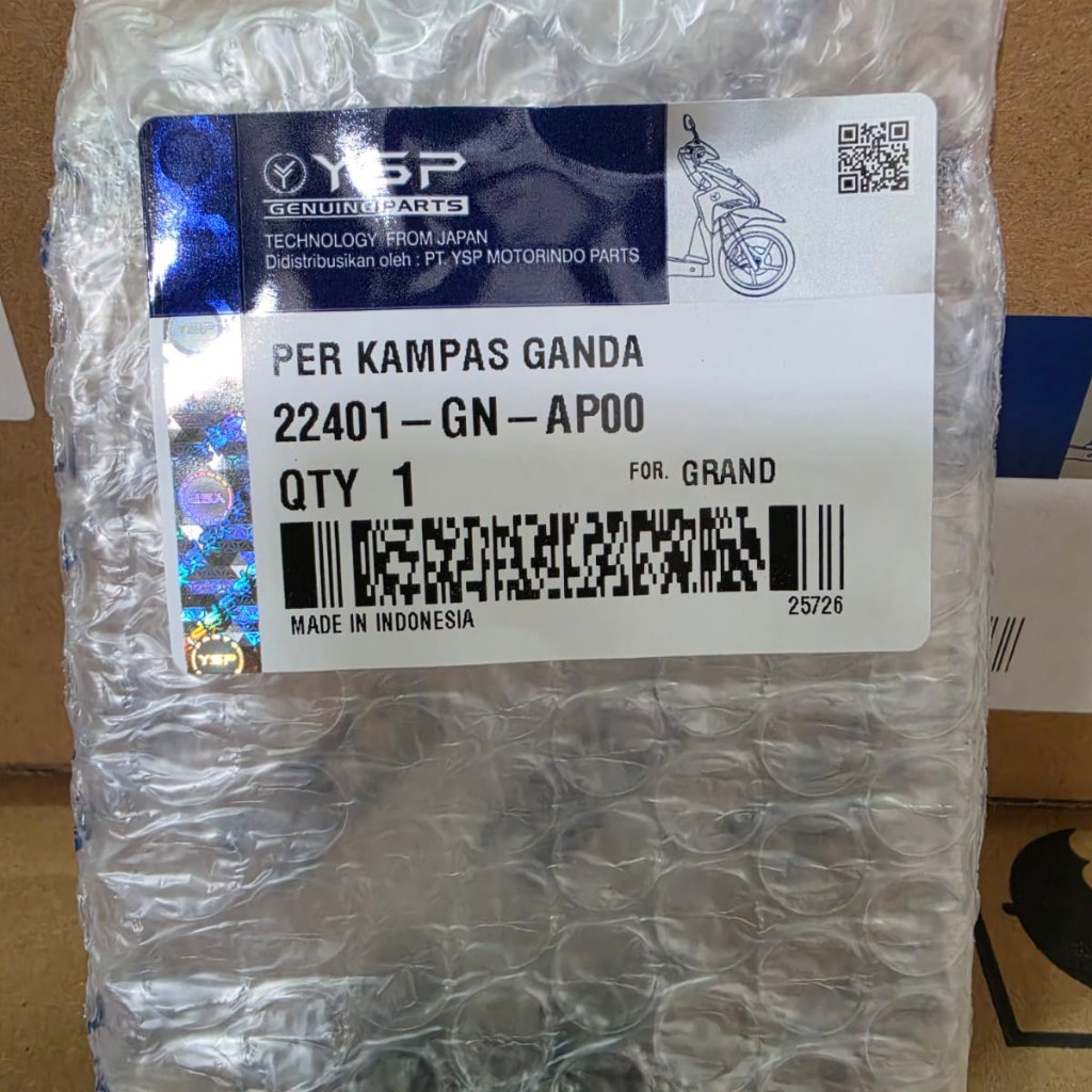 Per kampas ganda supra grand asli YSP FCC