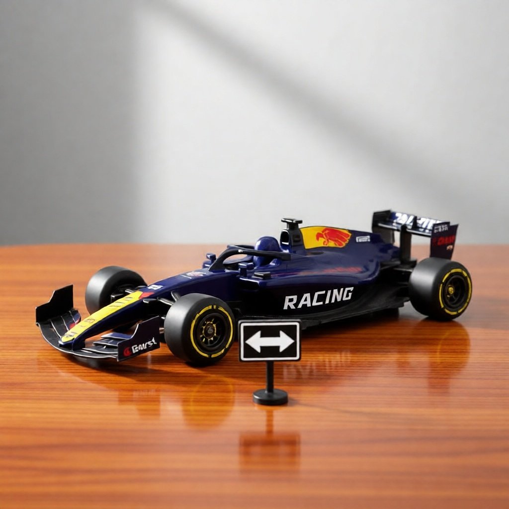 Mainan Mobil F1 Miniatur Mobil Balap Formula 1 Blue MMX-77054