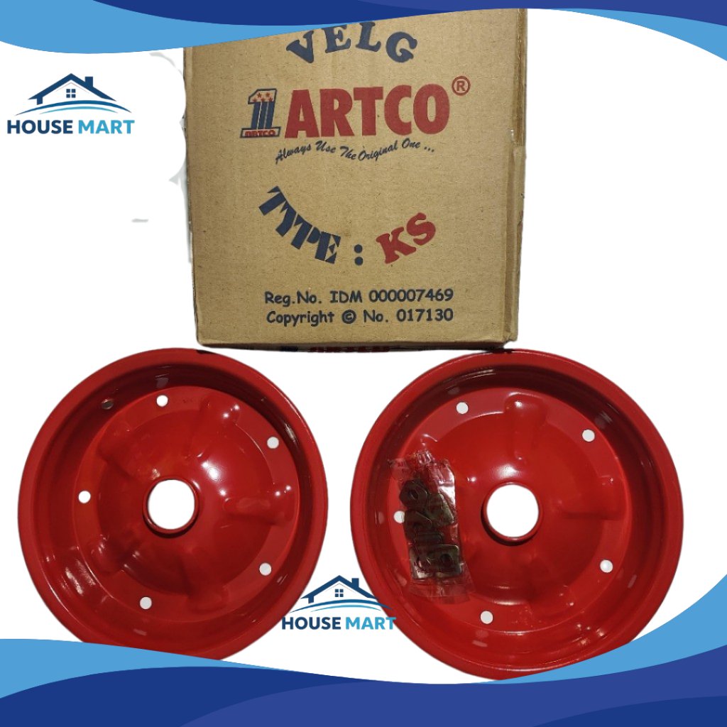 ARTCO VELG KERETA SORONG ANGKONG VELG GEROBAK SORONG PASIR TIPE KS BAUT / KERETA SORONG ANGKONG /  A