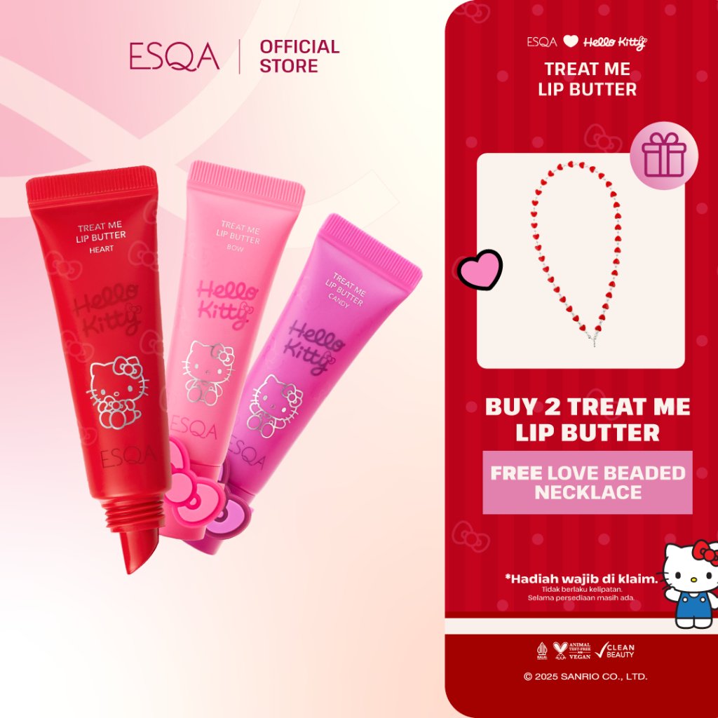 ESQA x Hello Kitty Treat Me Lip Butter