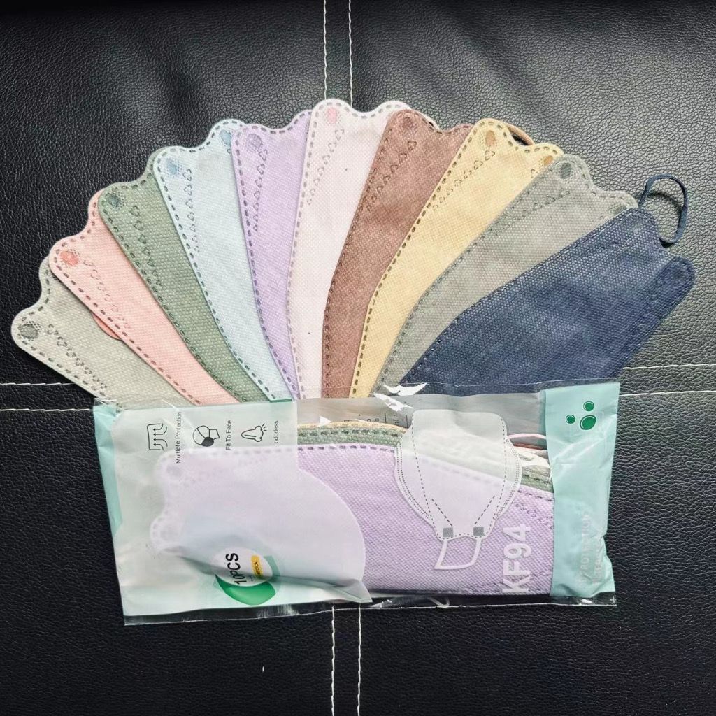 HSM - (Isi 100) Masker KF94 Korea isi 100pcs Disposable Mask/Masker KF94 Grosiran