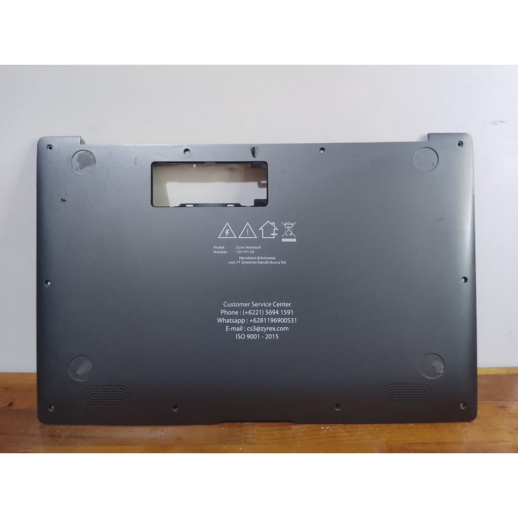 Casing Bawah Bottom Case Laptop Zyrex notebook bunaken (2021)
