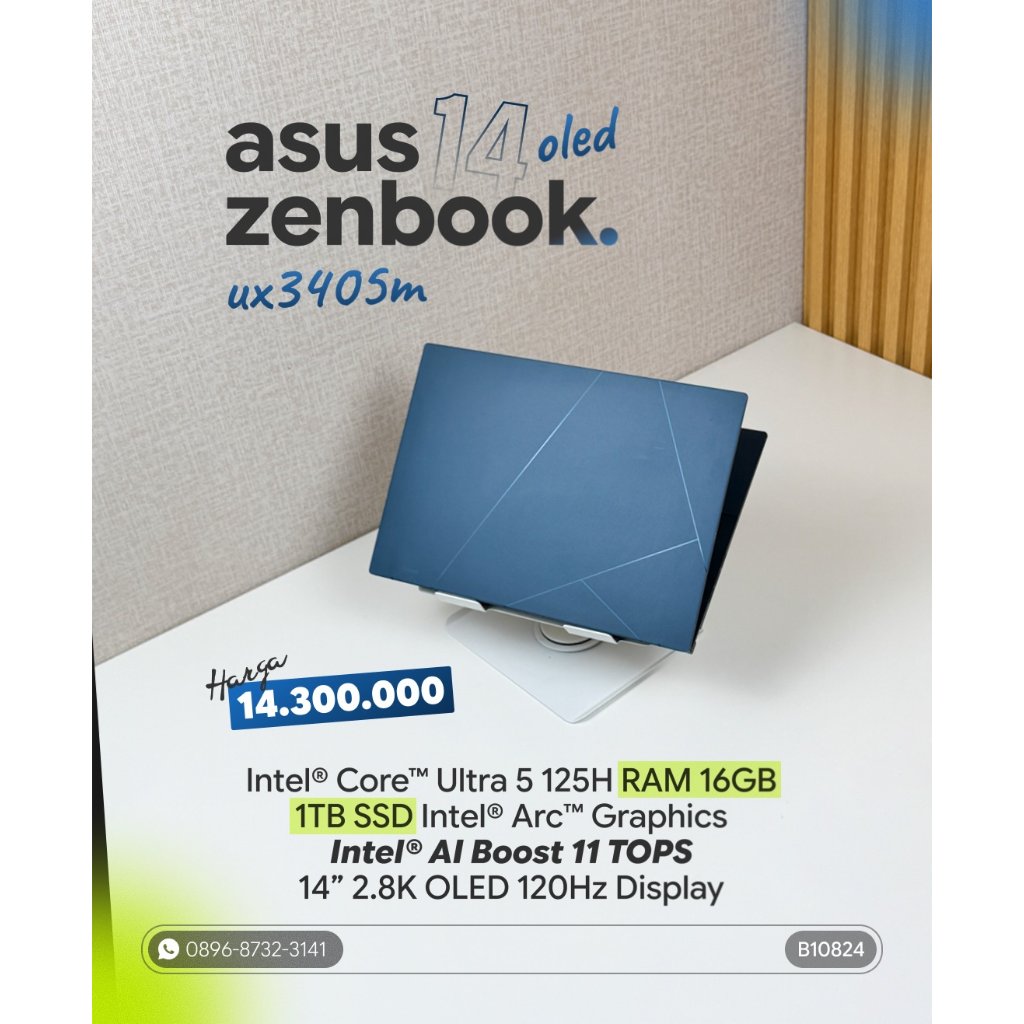 ASUS ZENBOOK 14 OLED B10824