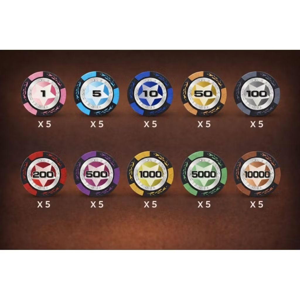 koin Mahjong koin poker coin clay bacarat