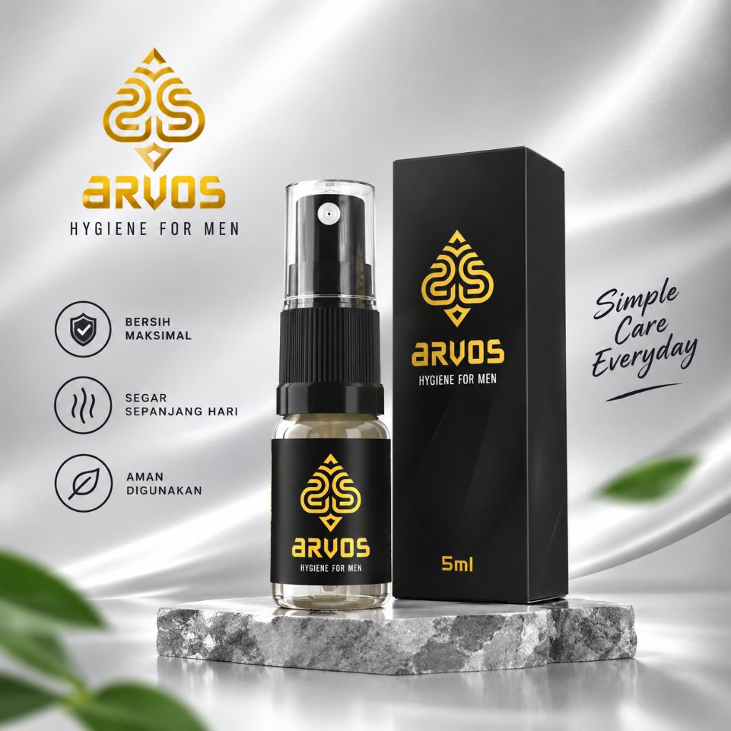 Arvos Spray Minyak Pijat MANTAP Obat KuAT Pria Tahan