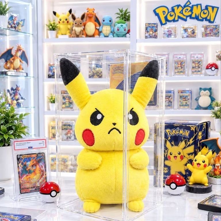 Boneka Pokemon Pikachu Original Takara Tomy - Plush Toy Koleksi