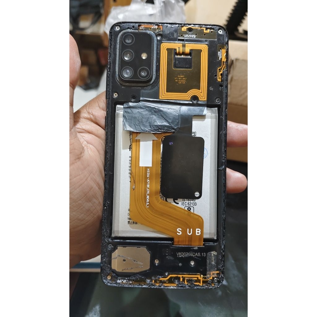 mesin samsung A71