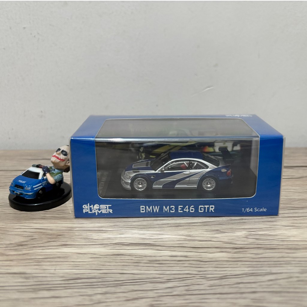 Ghost Player Diecast BMW M3 E46 GTR Limited Edition