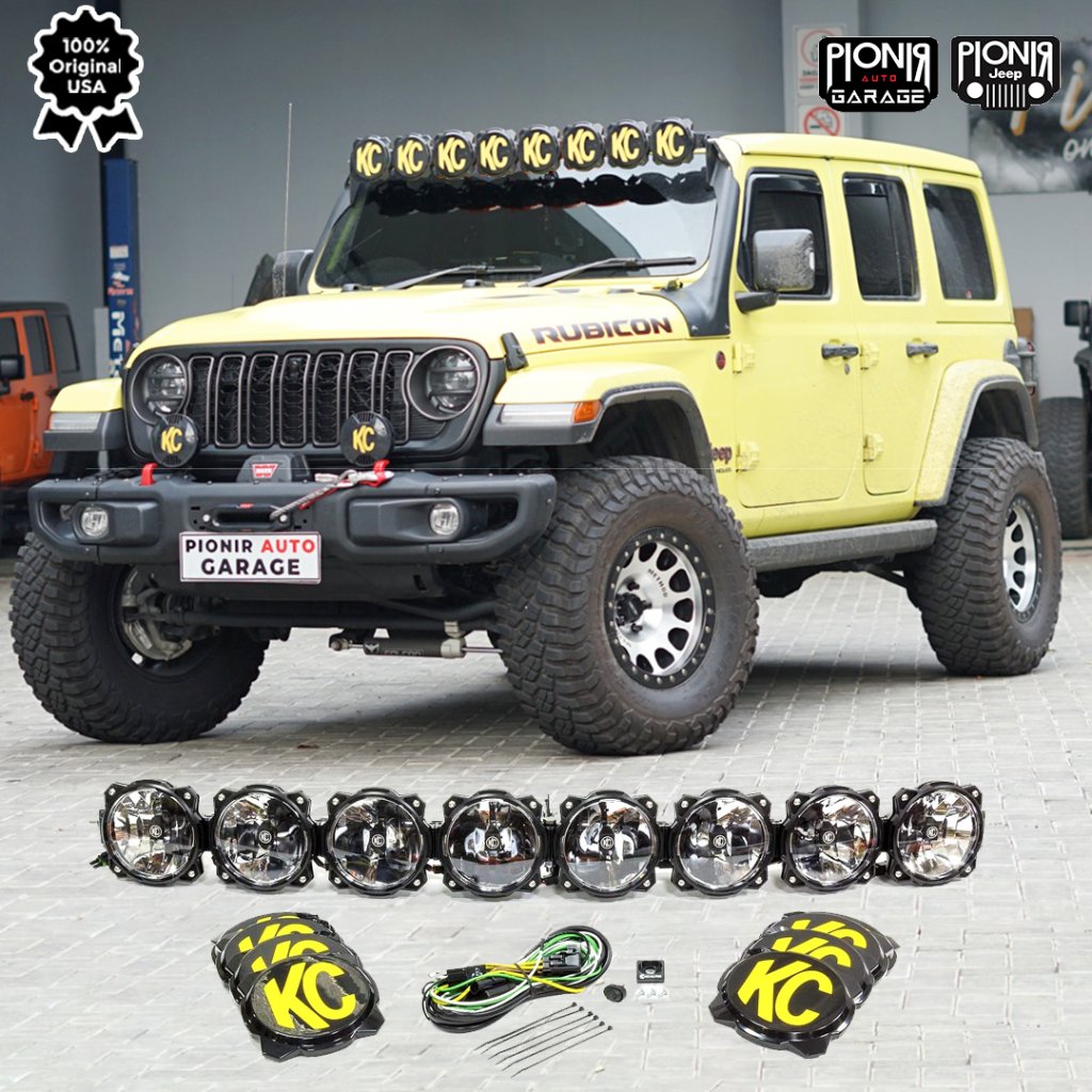 KC HiLiTES Gravity Pro 6 LED Light Bar 50 inch Universal Original USA | Lampu LED Bar 50 inch