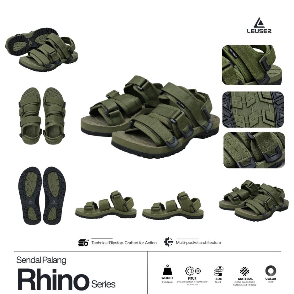 Leuser Sandal Palang Rhino