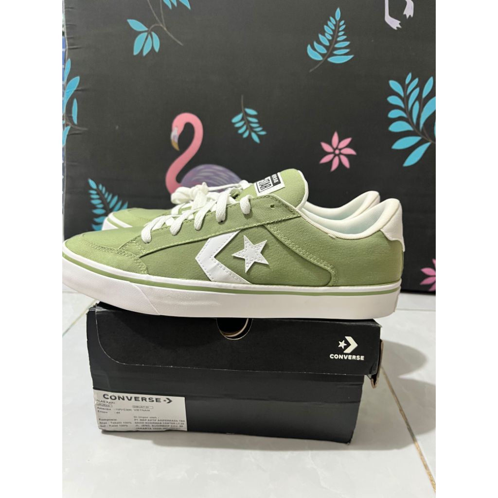 CONVERSE ALL STAR TOBIN Ox JUNGLECLOTH 'GREEN WHITE"