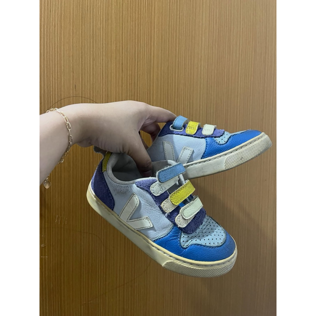 VEJA V-10 Chromefree Leather Kids