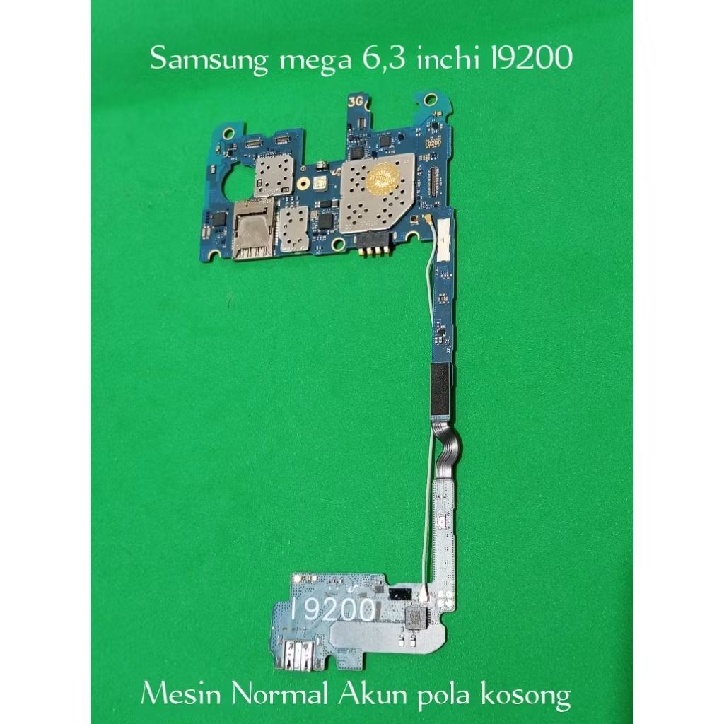 Mesin normal Samsung Mega 6,3 Inchi I9200 Akun pola kosong sesuai foto