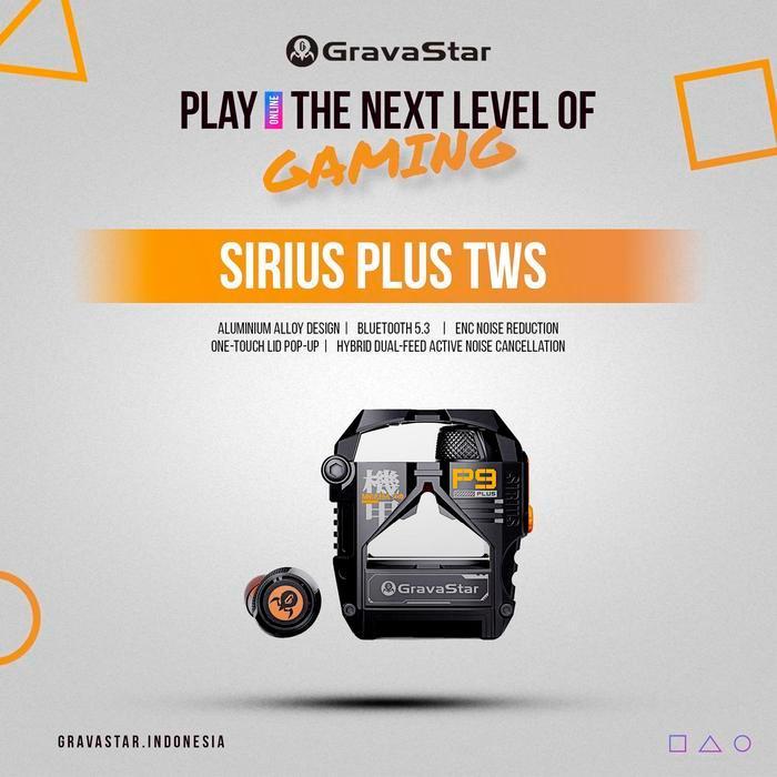 GravaStar Sirius Plus P9 ANC TWS Earbuds Bluetooth Wireless Earphone Headset