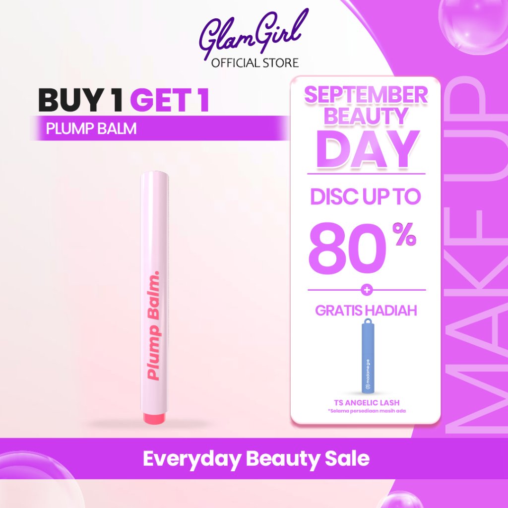 [Buy 1 Get 1] MADAME GIE Plump Balm - Lip Gloss Moisturizing Long Lasting | GLAM GIRL OFFICIAL