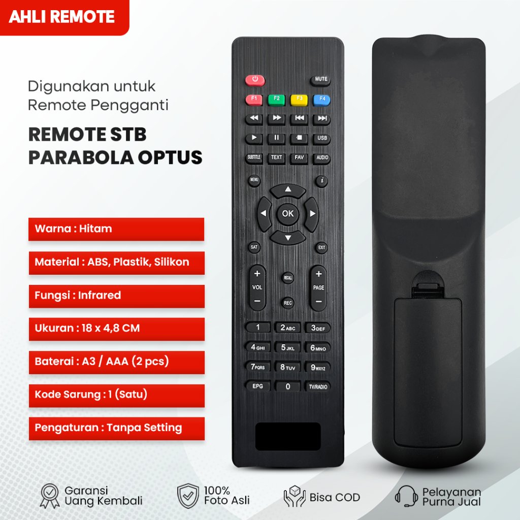 Remot Receiver Optus Oracle OP-88HD / Remote Parabola Optus Oracle OP-88HD