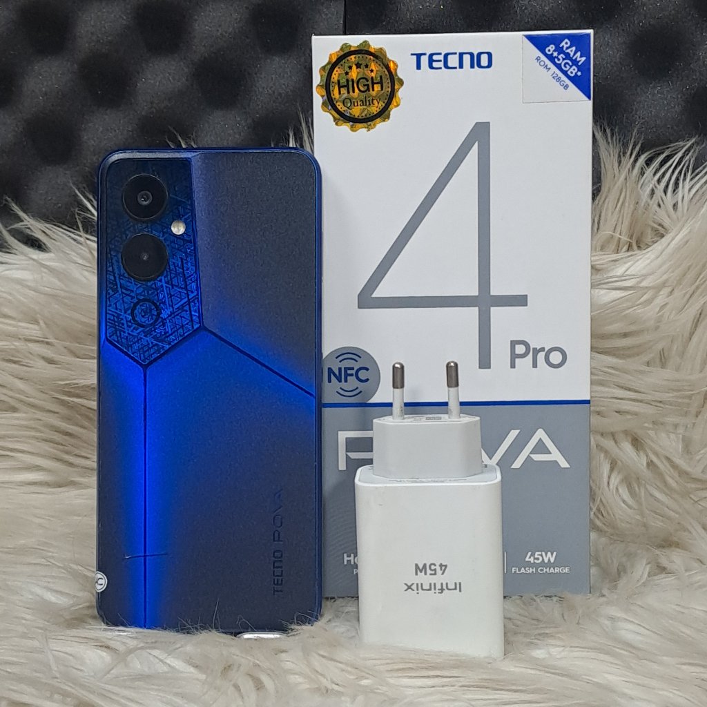 TECNO POVA 4 PRO 8/128GB SECOND FULLSET