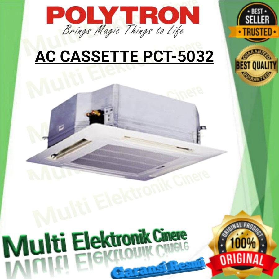 AC CASSETTE POLYTRON 5 PK PCT-503
