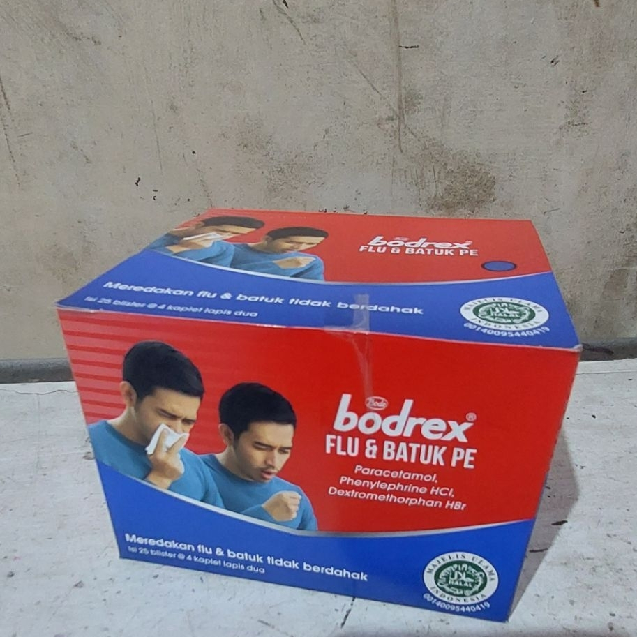 Bodrex flu dan batuk 1 box